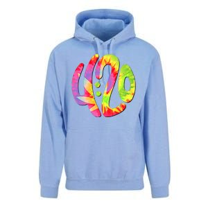 Trippy Tie Dye 4 20 Four Twenty Unisex Surf Hoodie