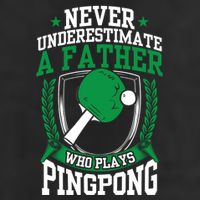 Table Tennis Dad Ping Pong Lover Daddy Fathers Day Meaningful Gift 11oz C Handle Ceramic Mug