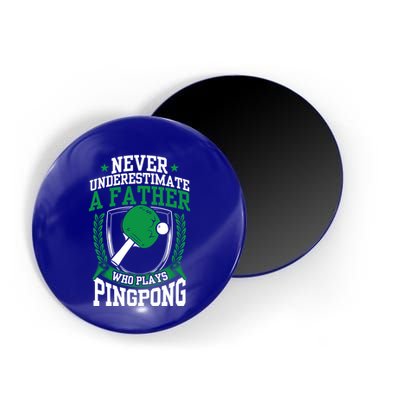 Table Tennis Dad Ping Pong Lover Daddy Fathers Day Meaningful Gift Magnet
