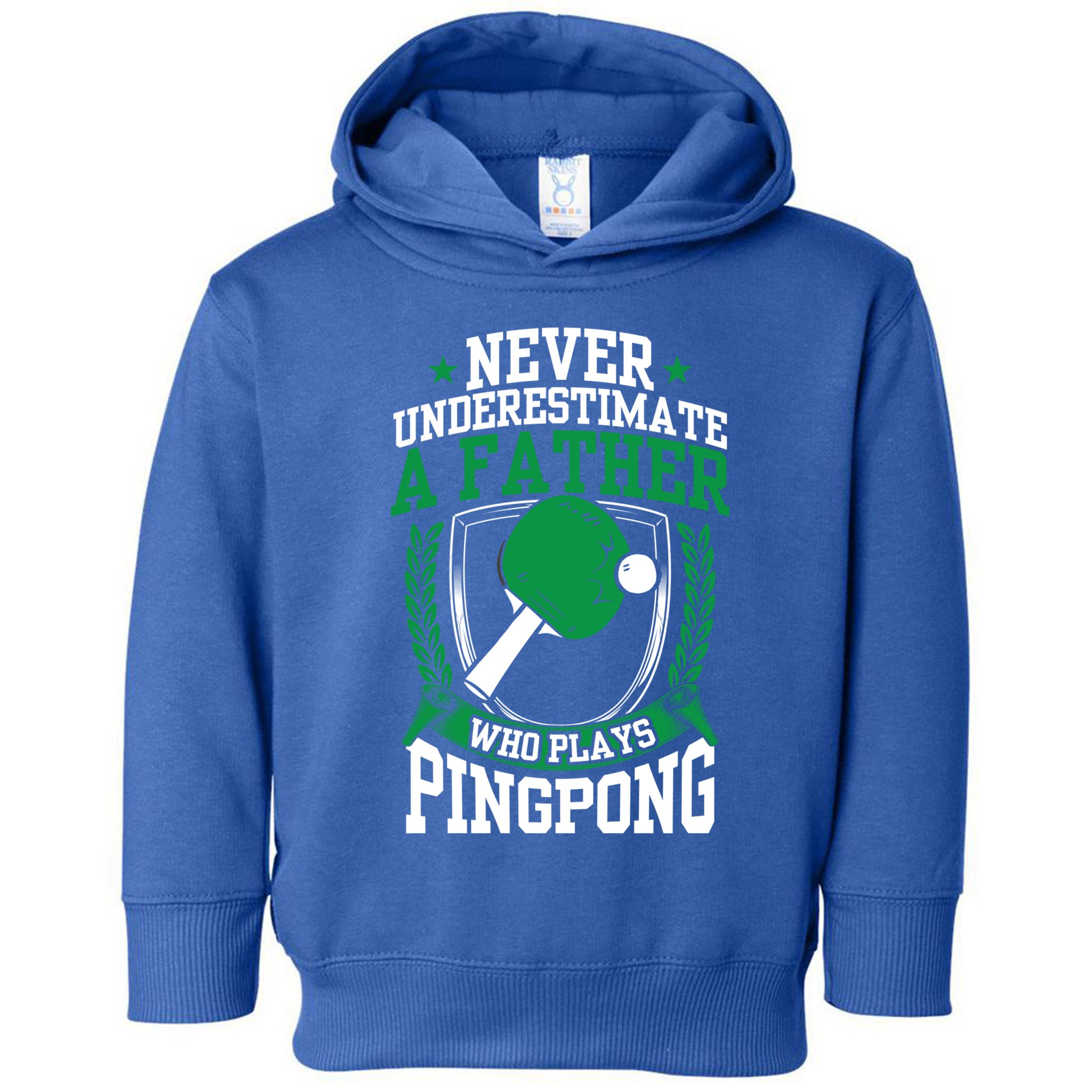 Table Tennis Dad Ping Pong Lover Daddy Fathers Day Meaningful Gift Toddler Hoodie