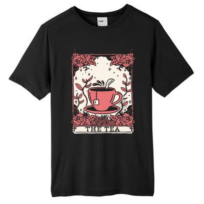 The Tea Drinker Tarot Card Reading Occult Dark Magic Tall Fusion ChromaSoft Performance T-Shirt