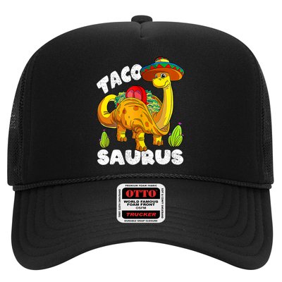 Tacosaurus Taco Dinosaur Funny Dino Cinco De Mayo Mexican Trucker Hat