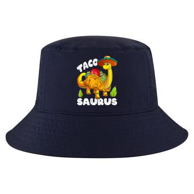 Tacosaurus Taco Dinosaur Funny Dino Cinco De Mayo Mexican Cool Comfort Performance Bucket Hat