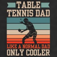 Table Tennis Dad Ping Pong Player Papa Fathers Day Funny Gift 11oz C Handle Ceramic Mug