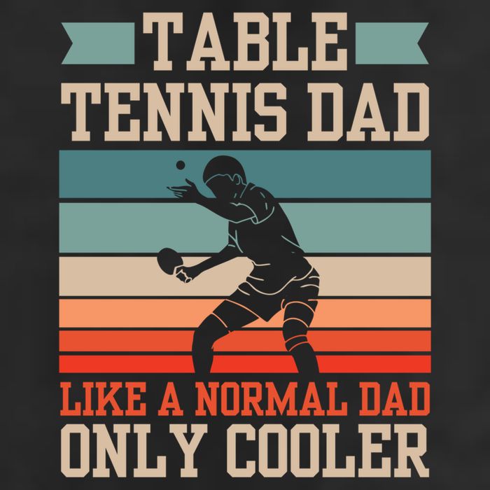 Table Tennis Dad Ping Pong Player Papa Fathers Day Funny Gift 11oz C Handle Ceramic Mug
