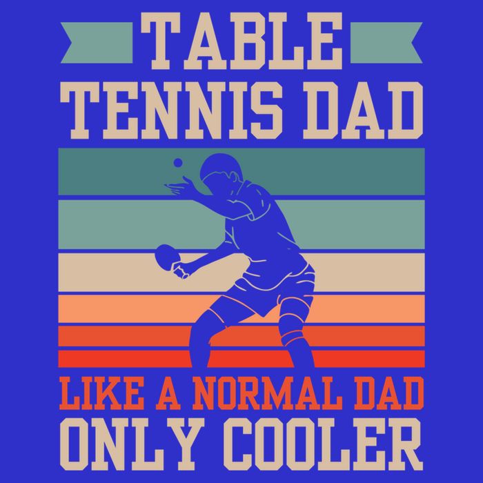 Table Tennis Dad Ping Pong Player Papa Fathers Day Funny Gift Hoodie