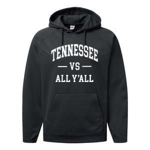 Tennessee Throwback Design Classic Performance Fleece Hoodie