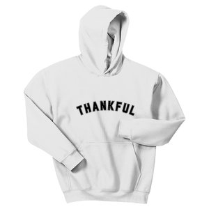 Thankful Thanksgiving Day Kids Hoodie