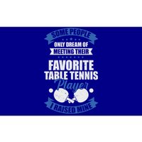 Table Tennis Design Table Tennis Dad Gift Bumper Sticker