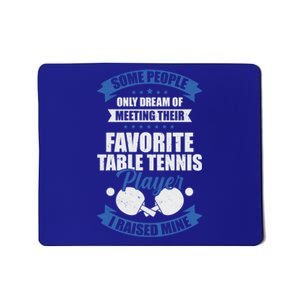 Table Tennis Design Table Tennis Dad Gift Mousepad