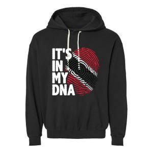 Trinidadian Tobagonian Dna Trinidad And Tobago Flag Garment-Dyed Fleece Hoodie