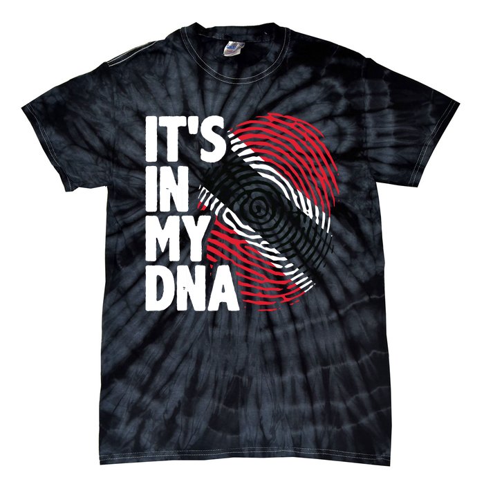 Trinidadian Tobagonian Dna Trinidad And Tobago Flag Tie-Dye T-Shirt