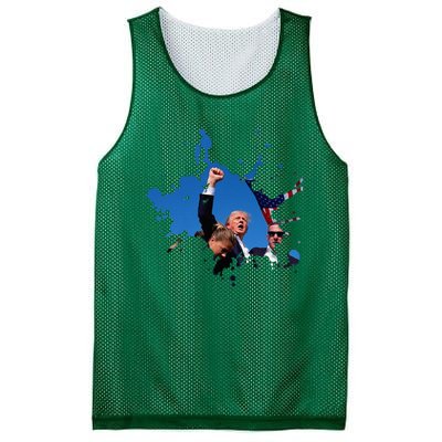 Triumphant Trump Defend Democracy Political Mesh Reversible Basketball Jersey Tank