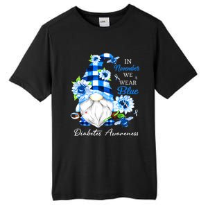 T1D T2D Diabetic Diabetes Awareness Tall Fusion ChromaSoft Performance T-Shirt