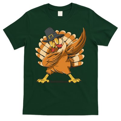 Thanksgiving Turkey Dabbing Funny T-Shirt
