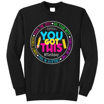 Teacher Testing Day You Got This Test Day Rock The Test Sweatshirt