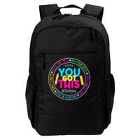 Teacher Testing Day You Got This Test Day Rock The Test Backpack