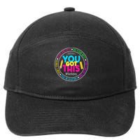 Teacher Testing Day You Got This Test Day Rock The Test 7-Panel Snapback Hat