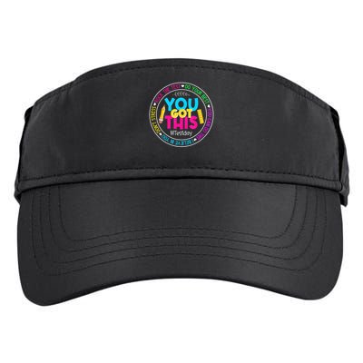 Teacher Testing Day You Got This Test Day Rock The Test Adult Drive Performance Visor