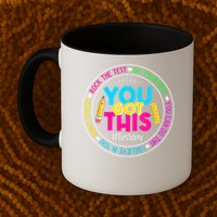 Teacher Testing Day You Got This Test Day Rock The Test Mug