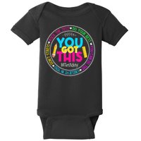 Teacher Testing Day You Got This Test Day Rock The Test Baby Bodysuit