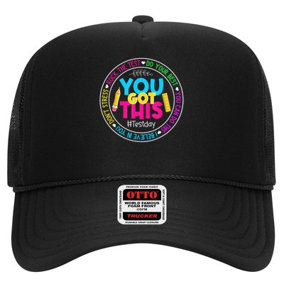 Teacher Testing Day You Got This Test Day Rock The Test Trucker Hat