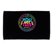 Teacher Testing Day You Got This Test Day Rock The Test Microfiber Hand Towel