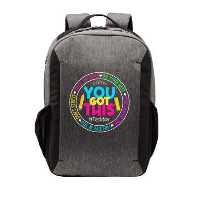 Teacher Testing Day You Got This Test Day Rock The Test Vector Backpack