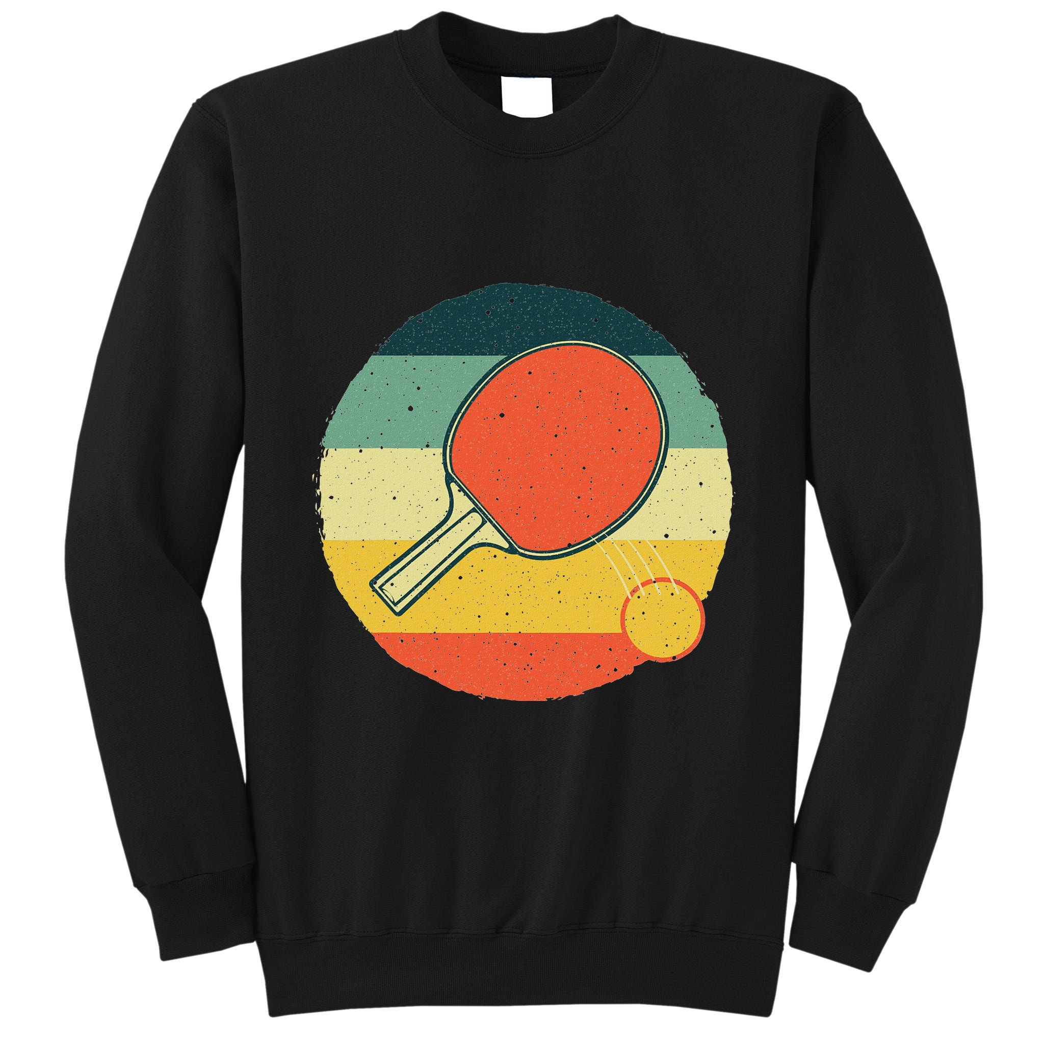 Table Tennis Design Ping Pong Players Tall Sweatshirt
