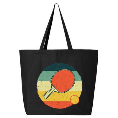 Table Tennis Design Ping Pong Players 25L Jumbo Tote