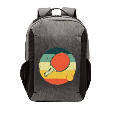 Table Tennis Design Ping Pong Players Vector Backpack