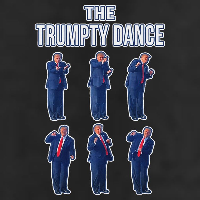 The Trumpty Dance Trump Elaine Dance Gif Trump Dancing Beanie