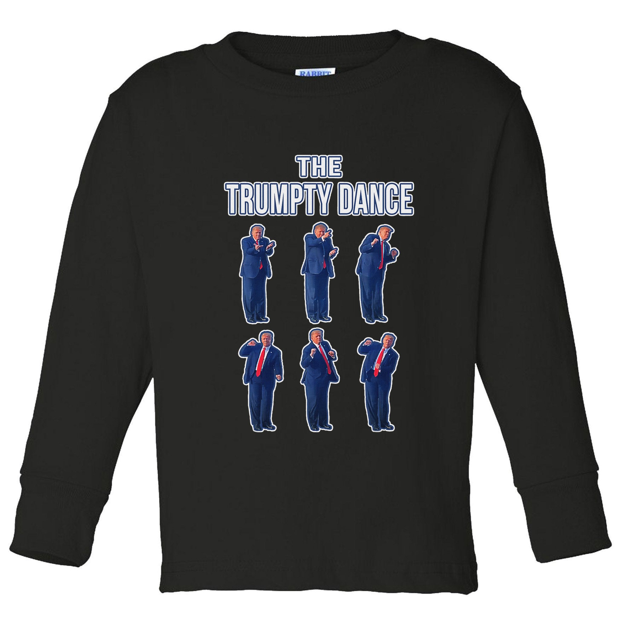 The Trumpty Dance Trump Elaine Dance Gif Trump Dancing Toddler Long Sleeve Shirt