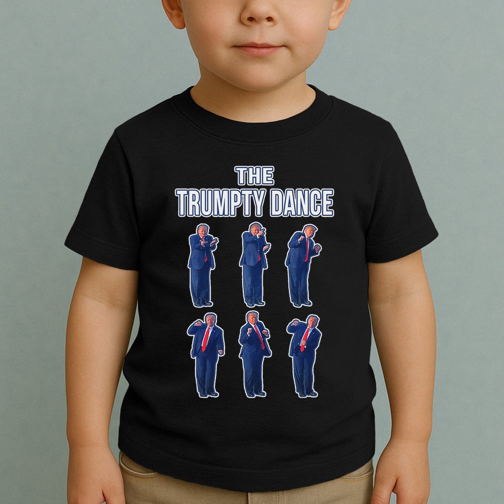 The Trumpty Dance Trump Elaine Dance Gif Trump Dancing Toddler T-Shirt