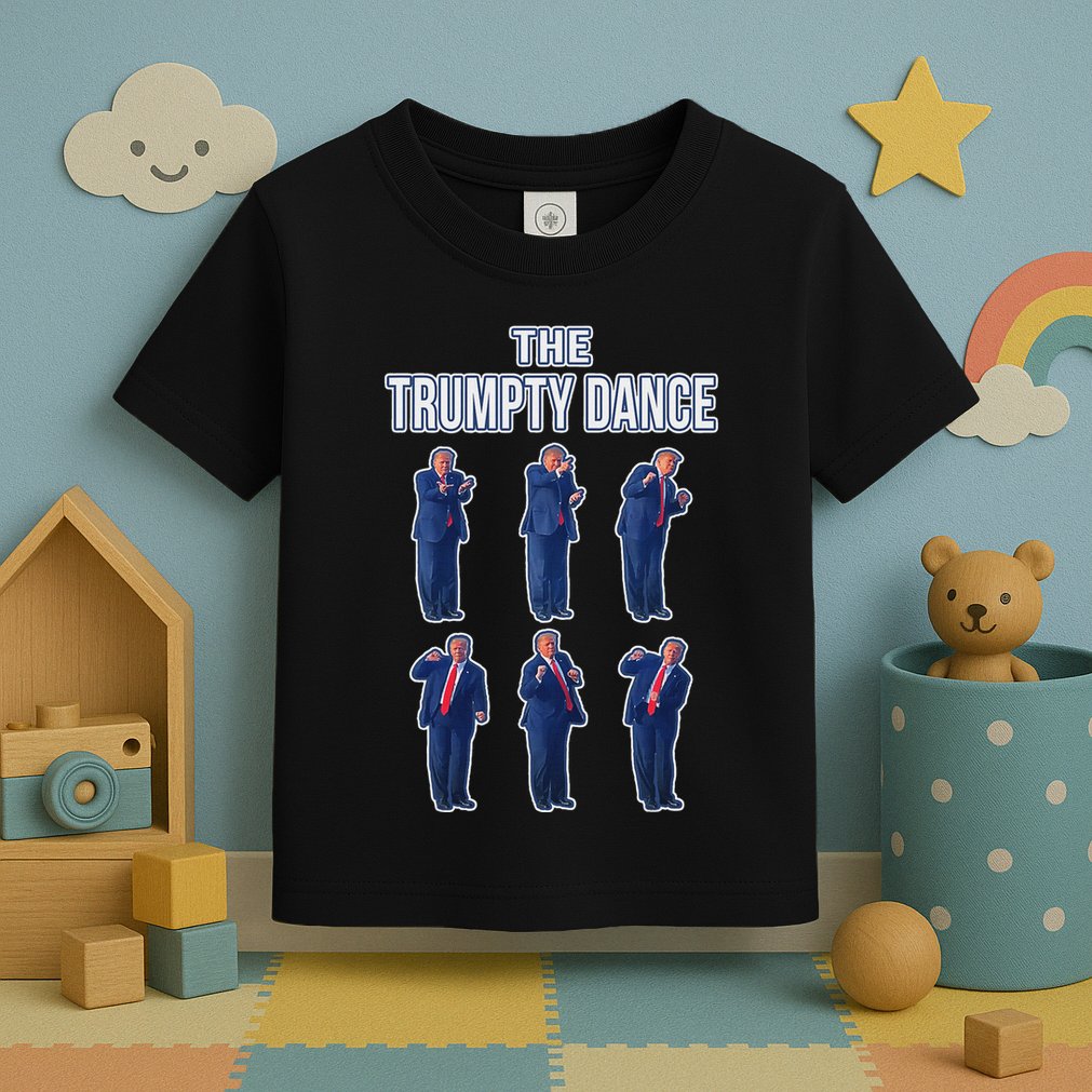 The Trumpty Dance Trump Elaine Dance Gif Trump Dancing Toddler T-Shirt