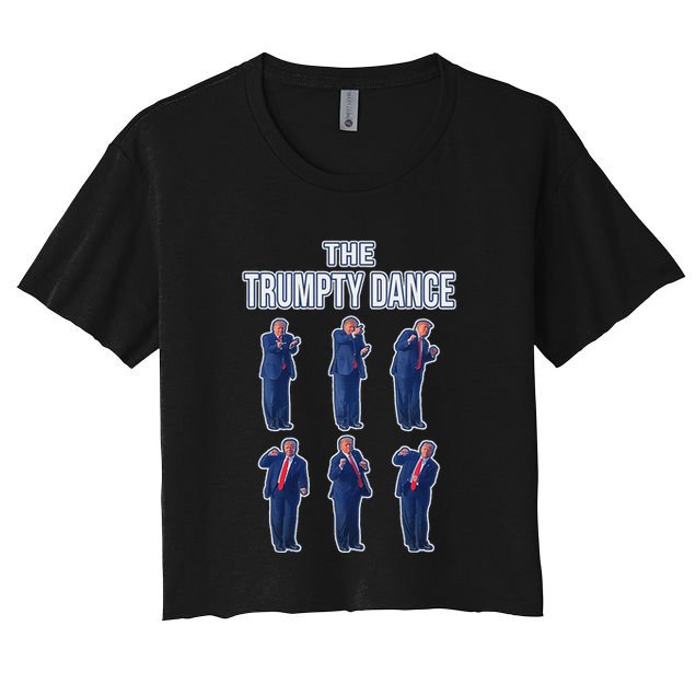 The Trumpty Dance Trump Elaine Dance Gif Trump Dancing Crop Top