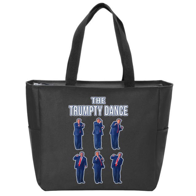 The Trumpty Dance Trump Elaine Dance Gif Trump Dancing Zip Tote Bag