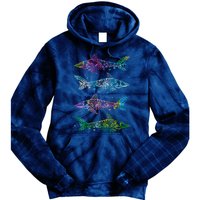 Tattoo Tie Dye Sharks Tie Dye Hoodie