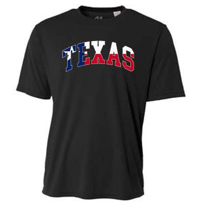 Texas Throwback Design Flag Of Texas Classic Cooling Performance Crew T-Shirt