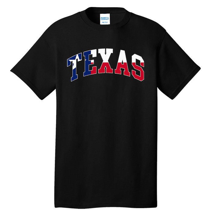 Texas Throwback Design Flag Of Texas Classic Tall T-Shirt