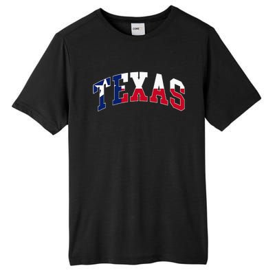 Texas Throwback Design Flag Of Texas Classic Tall Fusion ChromaSoft Performance T-Shirt