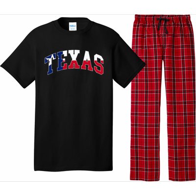 Texas Throwback Design Flag Of Texas Classic Pajama Set