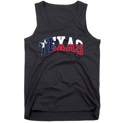 Texas Throwback Design Flag Of Texas Classic Tank Top