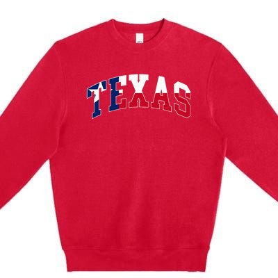 Texas Throwback Design Flag Of Texas Classic Premium Crewneck Sweatshirt