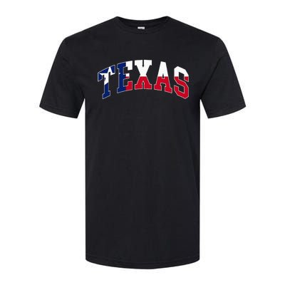 Texas Throwback Design Flag Of Texas Classic Softstyle CVC T-Shirt