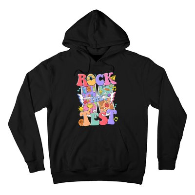 Teacher Test Day Rock The Test Hoodie