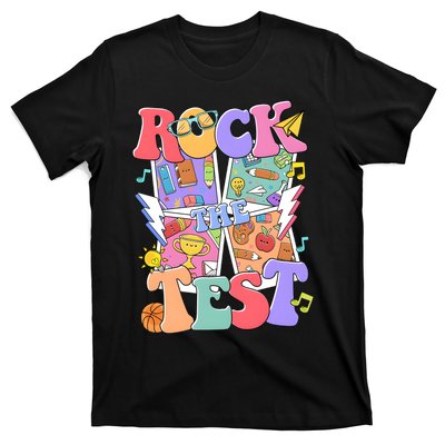 Teacher Test Day Rock The Test T-Shirt