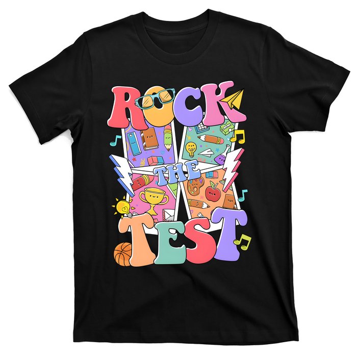 Teacher Test Day Rock The Test T-Shirt