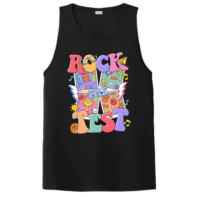 Teacher Test Day Rock The Test PosiCharge Competitor Tank