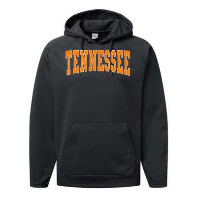 Tennessee Throwback Design Classic Performance Fleece Hoodie